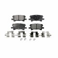 Tec Rear Ceramic Disc Brake Pads For Lexus Toyota Highlander RX350 RX330 RX400h TEC-996